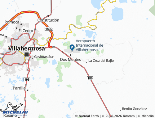 Mapa MICHELIN La Palma - ViaMichelin