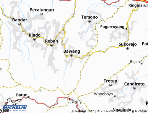 MICHELIN Jlamprang map - ViaMichelin