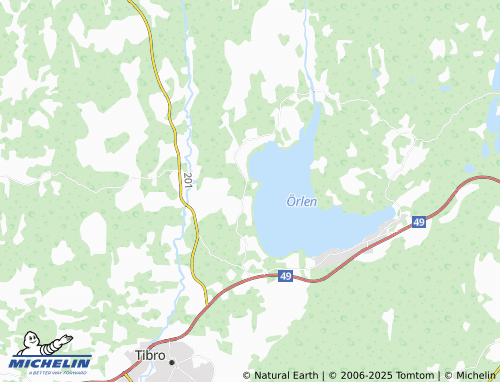 MICHELIN Kylvanäs map - ViaMichelin