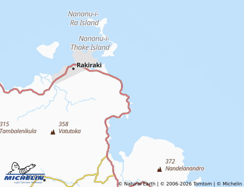 MICHELIN Navolau map - ViaMichelin