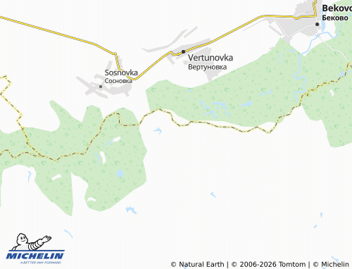 MICHELIN-Landkarte Svishchevka - ViaMichelin