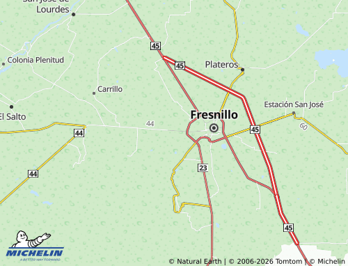 Mapa MICHELIN Ejidal 4 - ViaMichelin