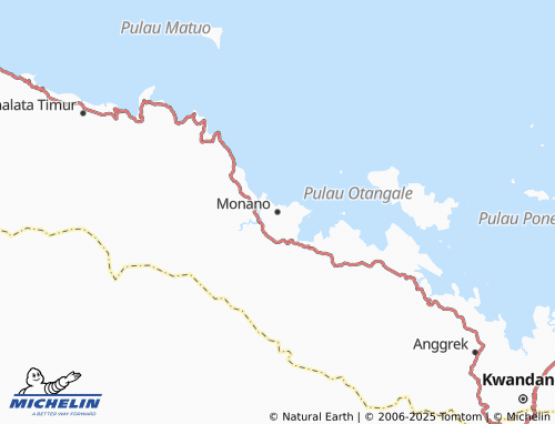 MICHELIN Monano map - ViaMichelin