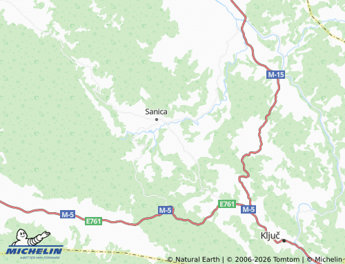 Mappa MICHELIN Biljani Donji - ViaMichelin