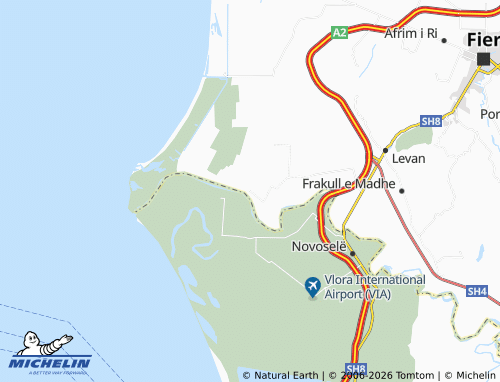 Mapa MICHELIN Pishë - ViaMichelin