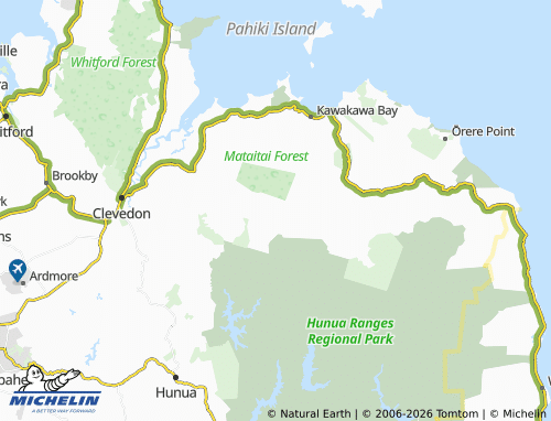 Mapa MICHELIN Ness Valley - ViaMichelin