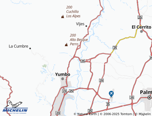 Carte MICHELIN Paso de La Torre - ViaMichelin
