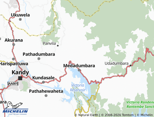 MICHELIN Putuhapuwa map - ViaMichelin