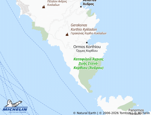 Carte MICHELIN Piso Meria - ViaMichelin