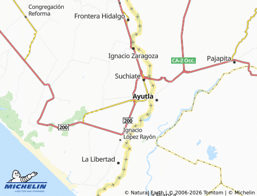 MICHELIN El Campito map - ViaMichelin