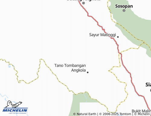 MICHELIN Tanjung Medan map - ViaMichelin