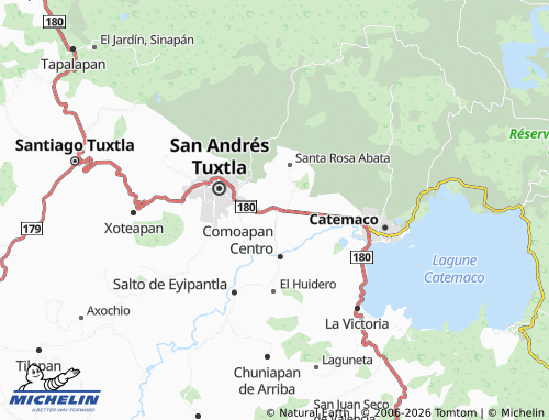 Mappa MICHELIN Sihuapan Centro - ViaMichelin