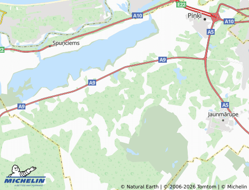 MICHELIN Cielavas map - ViaMichelin