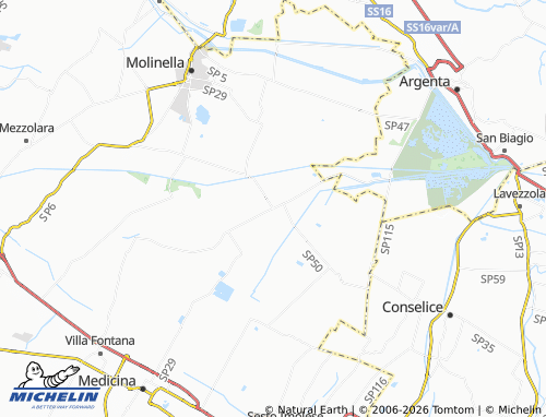 MICHELIN Sant'Antonio map - ViaMichelin