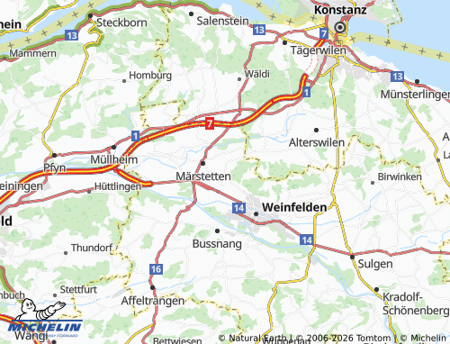 MICHELIN-Landkarte Ottoberg - ViaMichelin