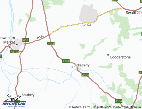 Carte MICHELIN Boughton - ViaMichelin