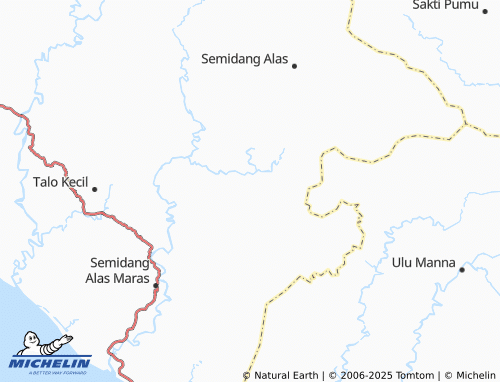 MICHELIN Renah Gajah Mati II map - ViaMichelin