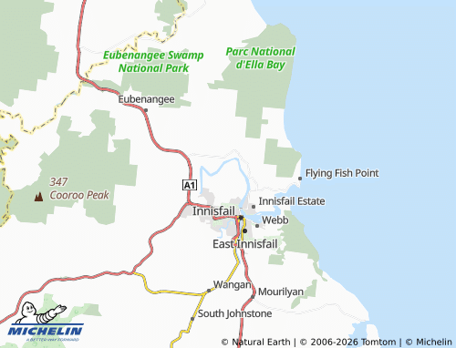 Mappa MICHELIN Sundown - ViaMichelin