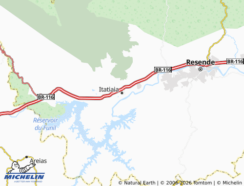 Mapa MICHELIN Itatiaia - ViaMichelin