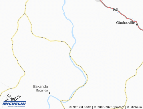 Mapa MICHELIN Broubrou - ViaMichelin