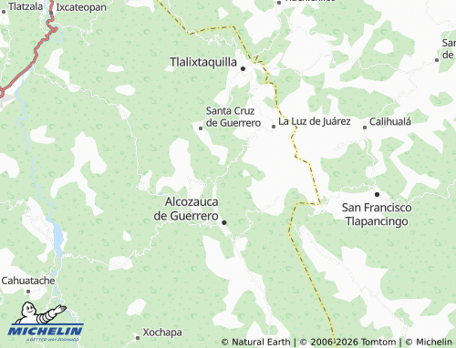 Mapa MICHELIN Amapilca - ViaMichelin