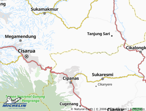 MICHELIN Batulawang map - ViaMichelin