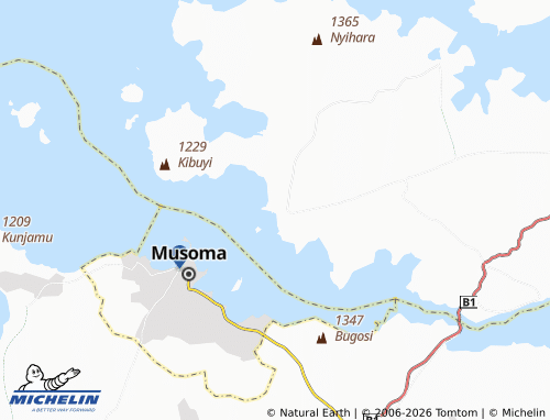 Mappa MICHELIN Kinesi - ViaMichelin
