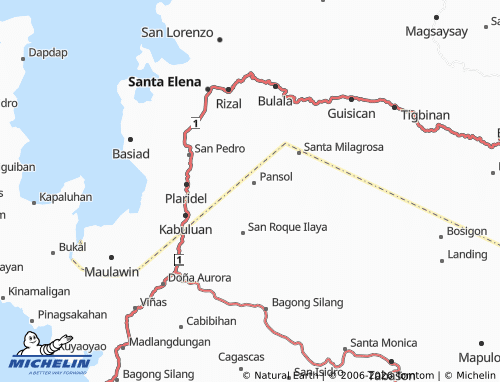 MICHELIN Mabini map - ViaMichelin