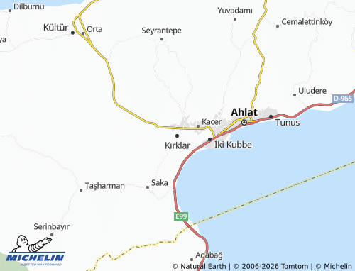 Mappa MICHELIN Kırklar - ViaMichelin