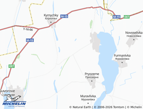 Mapa MICHELIN Dzynilor - ViaMichelin
