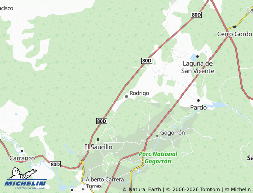 Mapa MICHELIN Rodrigo - ViaMichelin