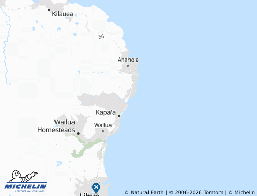Mapa MICHELIN Kealia - ViaMichelin