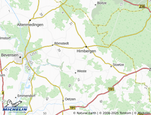 Carte MICHELIN Brockhimbergen - ViaMichelin