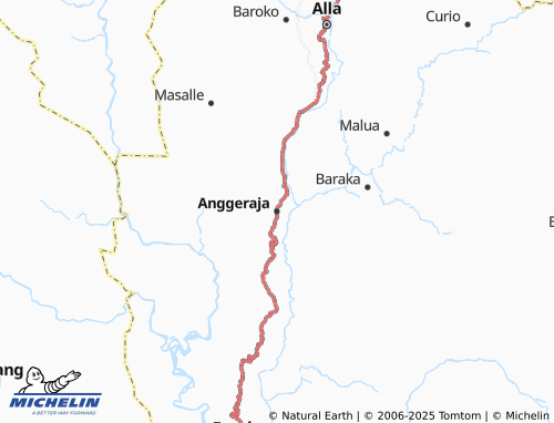 Carte MICHELIN Anggeraja - ViaMichelin