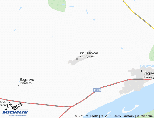 MICHELIN-Landkarte Ust'-Lukovka - ViaMichelin
