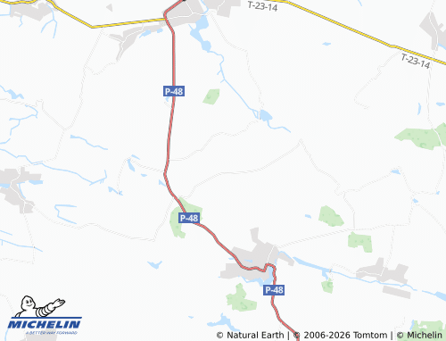 Kaart MICHELIN Malyi Lazuchyn - ViaMichelin