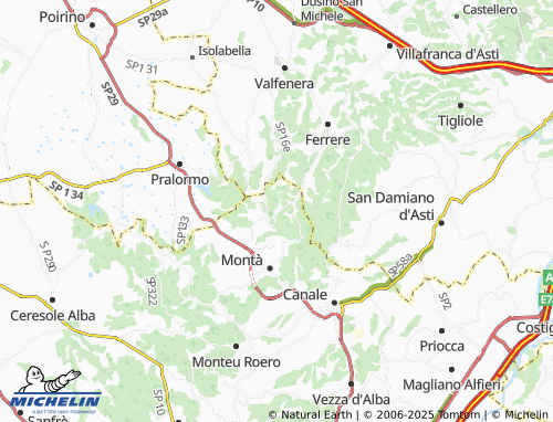 Carte MICHELIN Valle del Morto - ViaMichelin