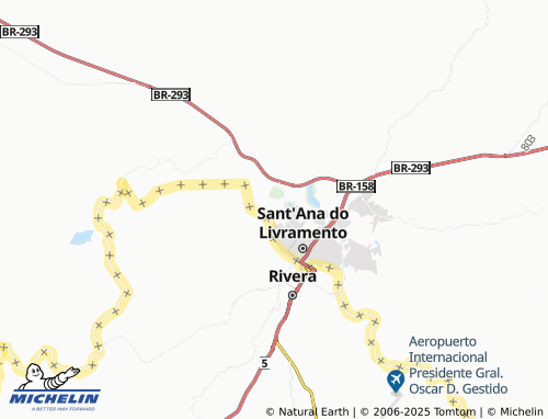 MICHELIN Parque das Aguas map - ViaMichelin