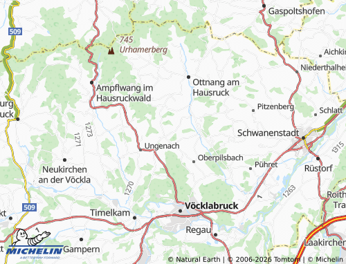 MICHELIN Gasteig map - ViaMichelin