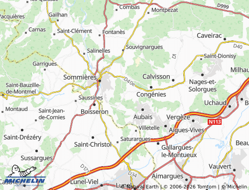 Carte MICHELIN Junas - ViaMichelin