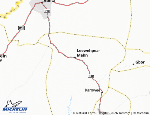 Mappa MICHELIN Leewehpea-Mahn - ViaMichelin