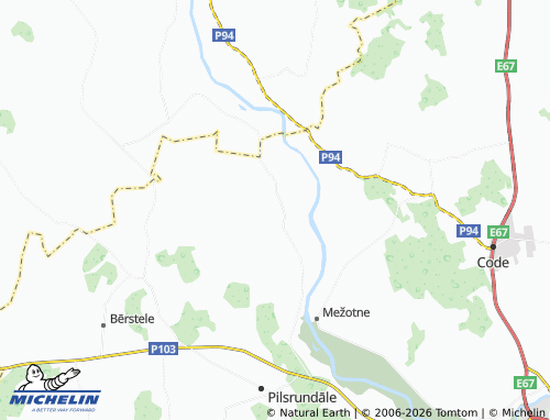Mapa MICHELIN Viesturi - ViaMichelin