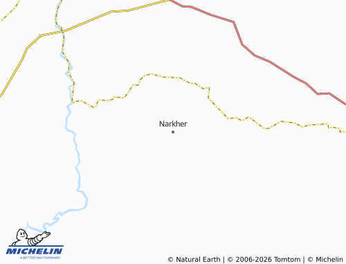 Mappa MICHELIN Narkher - ViaMichelin