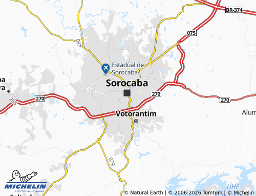 Mapa MICHELIN Jardim Sandra - ViaMichelin