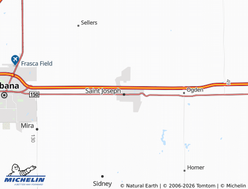 Mapa MICHELIN Saint Joseph - ViaMichelin