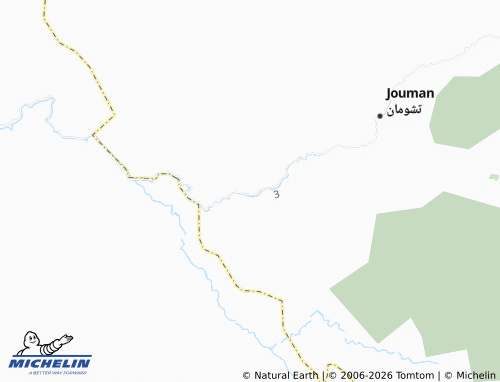 MICHELIN Razan map - ViaMichelin