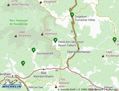 MICHELIN Falkertsee map - ViaMichelin