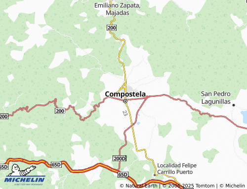 MICHELIN De Chila map - ViaMichelin