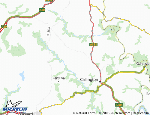 Carte MICHELIN Linkinhorne - ViaMichelin