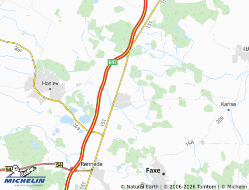 Mappa MICHELIN Dalby-Borup - ViaMichelin